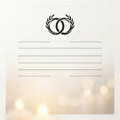 Minimalist Wedding Clean Typography preview