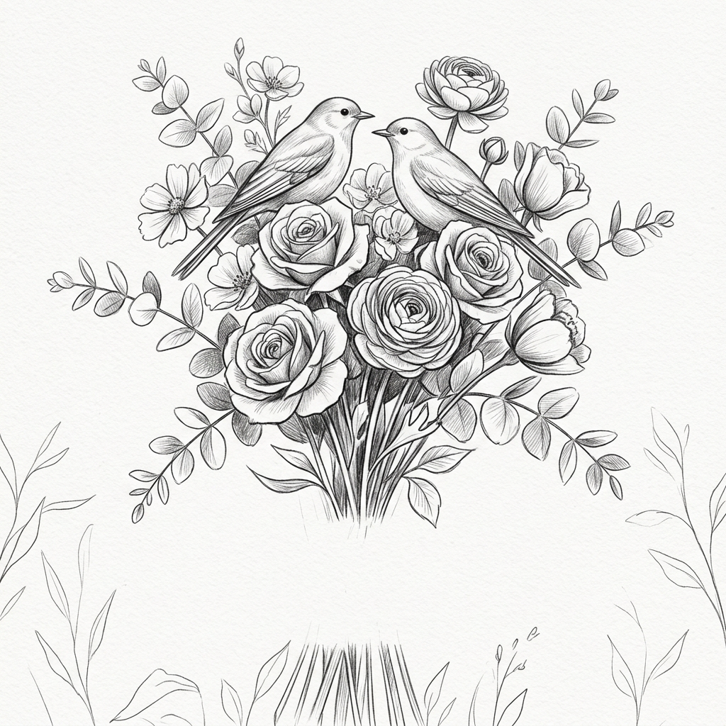 Minimalist Wedding Monochrome preview