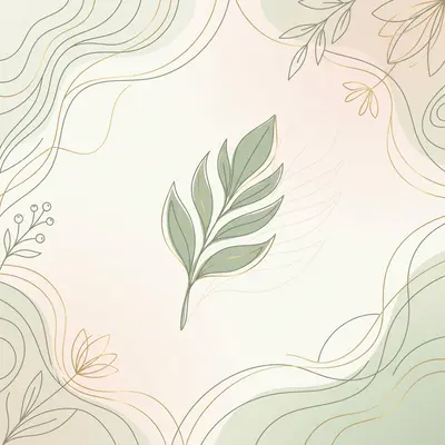 Minimalist Wedding Sage Leaf preview