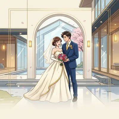 Minimalist Wedding Thin Frame preview