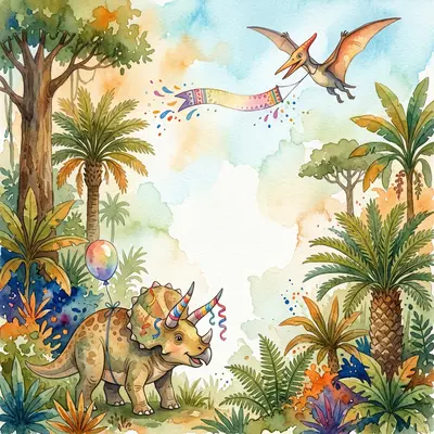 Dinosaur Party Jurassic preview