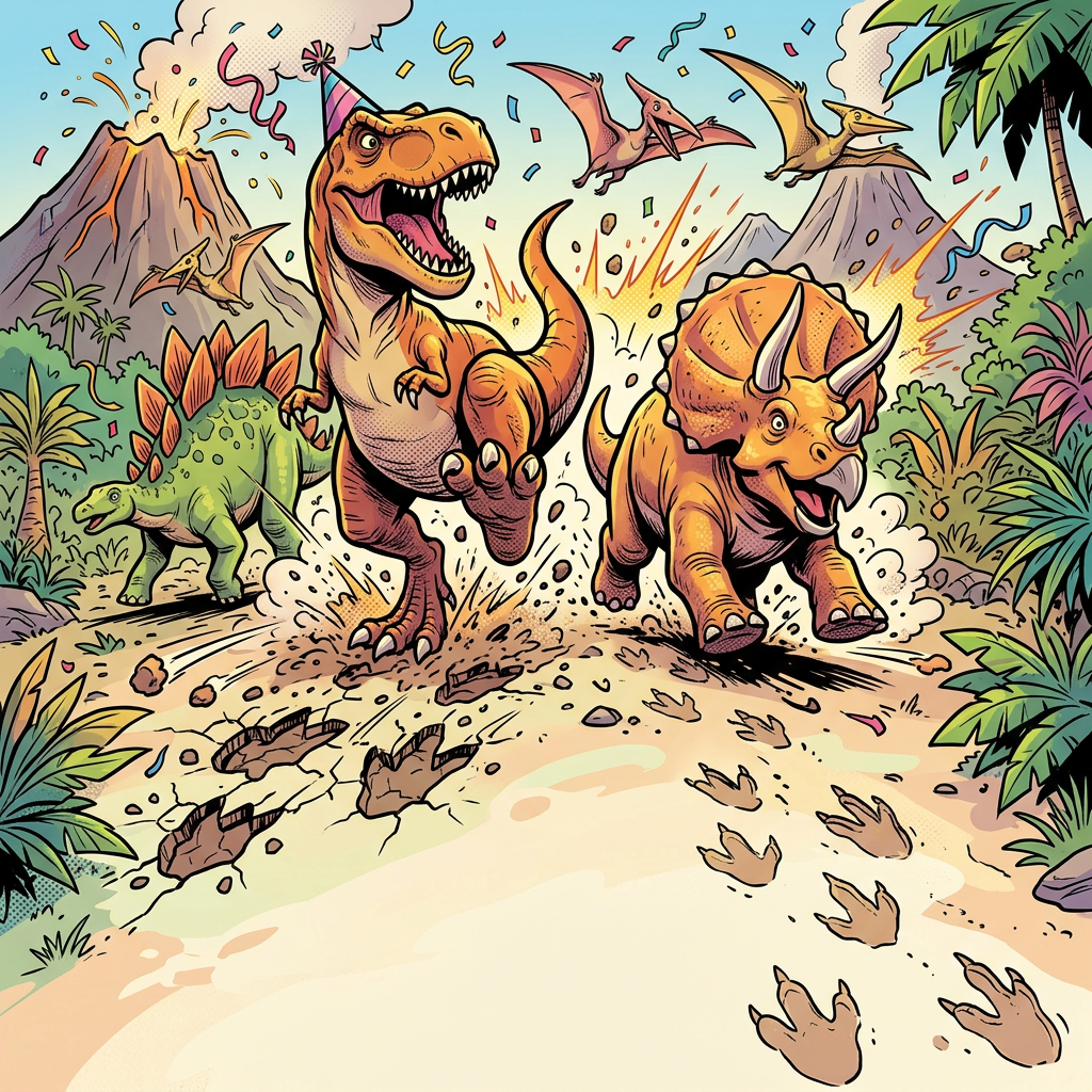 Dinosaur Party Stomp preview
