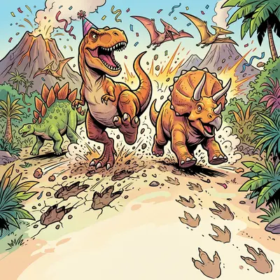 Dinosaur Party Stomp preview