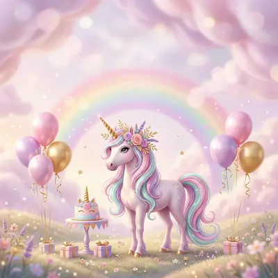 Unicorn Party Magical Rainbow preview