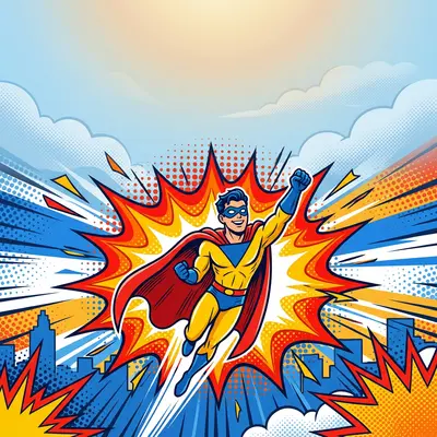 Superhero Party Pow Boom preview