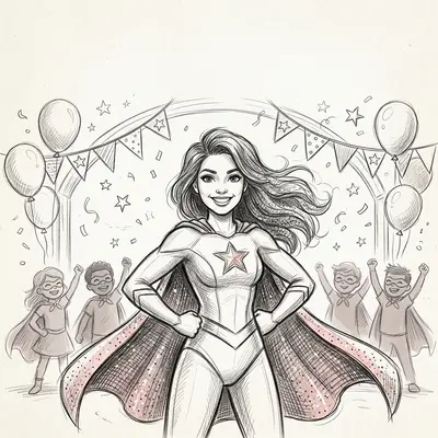 Superhero Party Girl Power preview