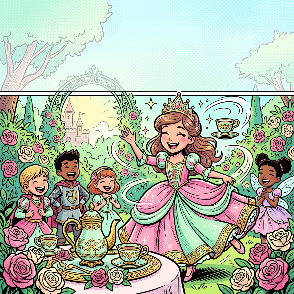 Princess Party Garden Tea preview