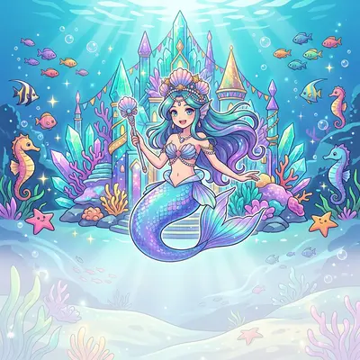 Princess Party Mermaid preview
