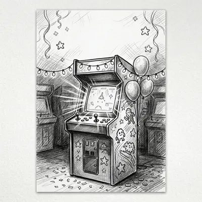 Gaming Party Arcade Retro preview