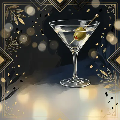 Cocktail Party Martini Glass preview