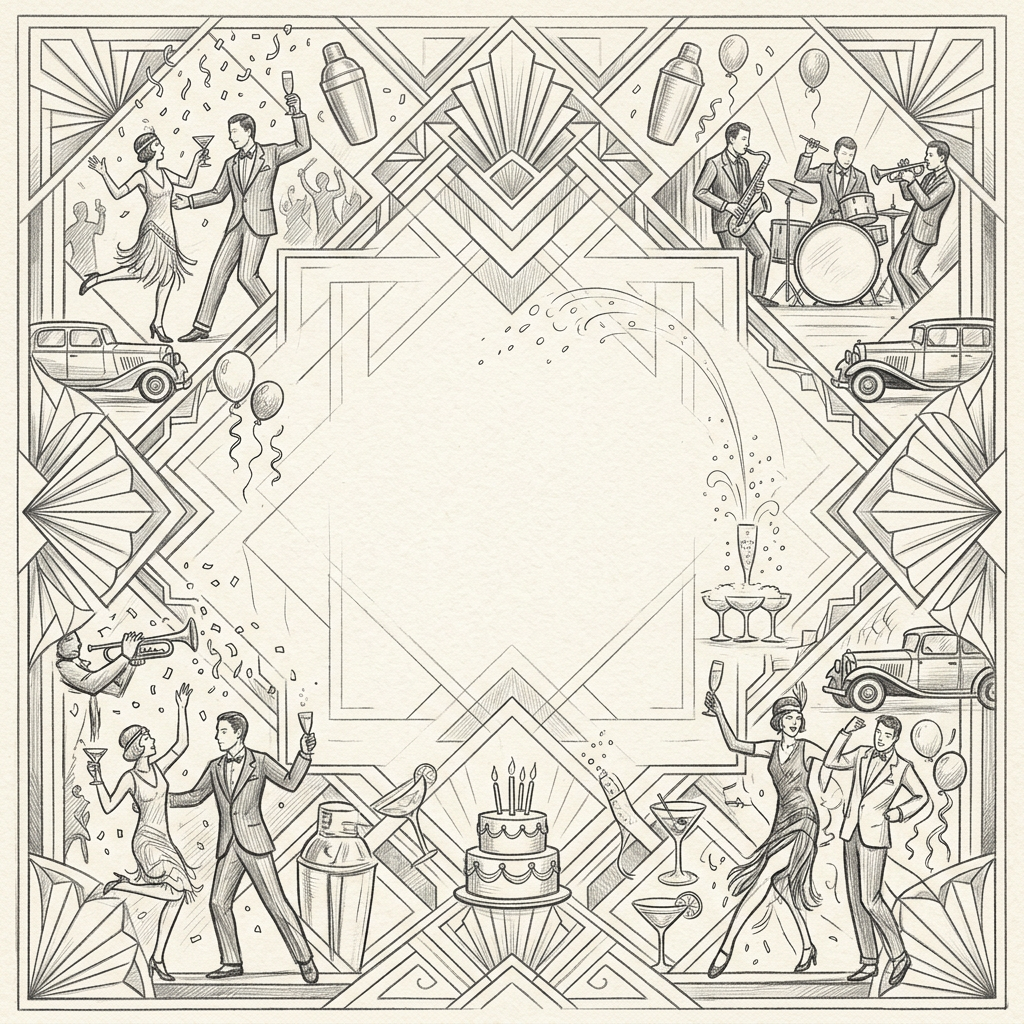 Cocktail Party Art Deco preview