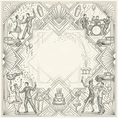 Cocktail Party Art Deco preview