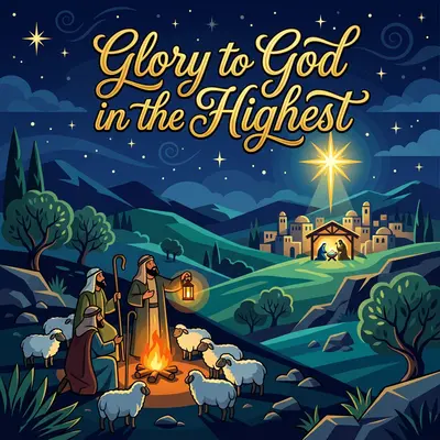 Religious Christmas Shepherd preview