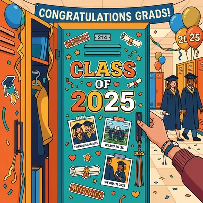 High School Graduation Locker preview
