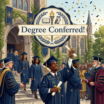 College Graduation University Seal preview