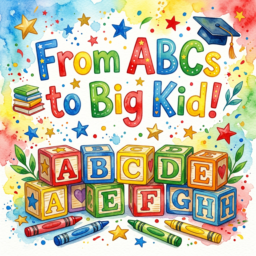 Preschool Graduation ABCs preview
