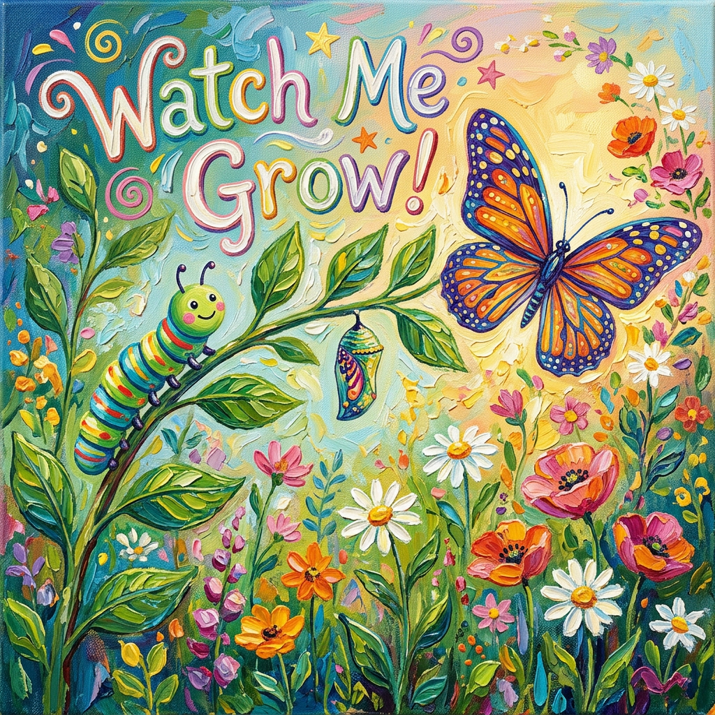 Preschool Graduation Caterpillar Butterfly preview