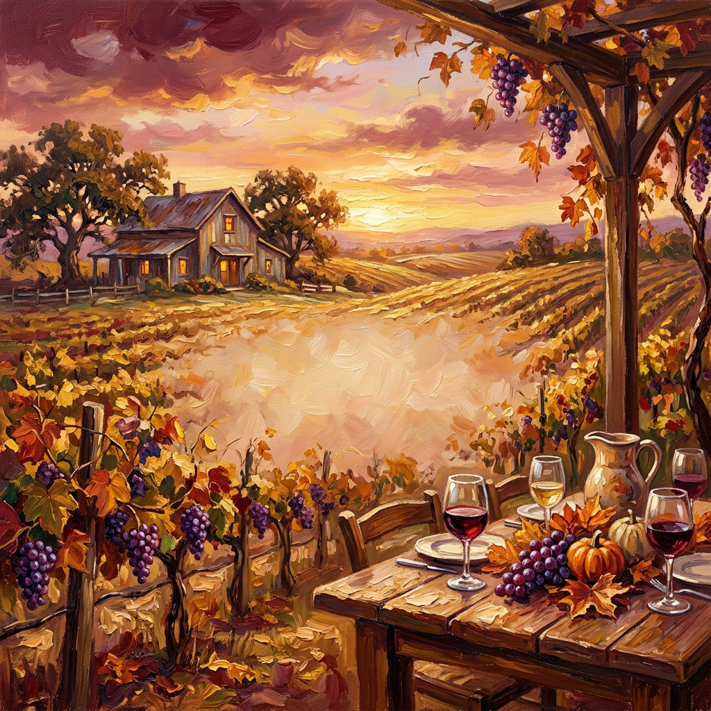 Fall Dinner Party Vineyard preview