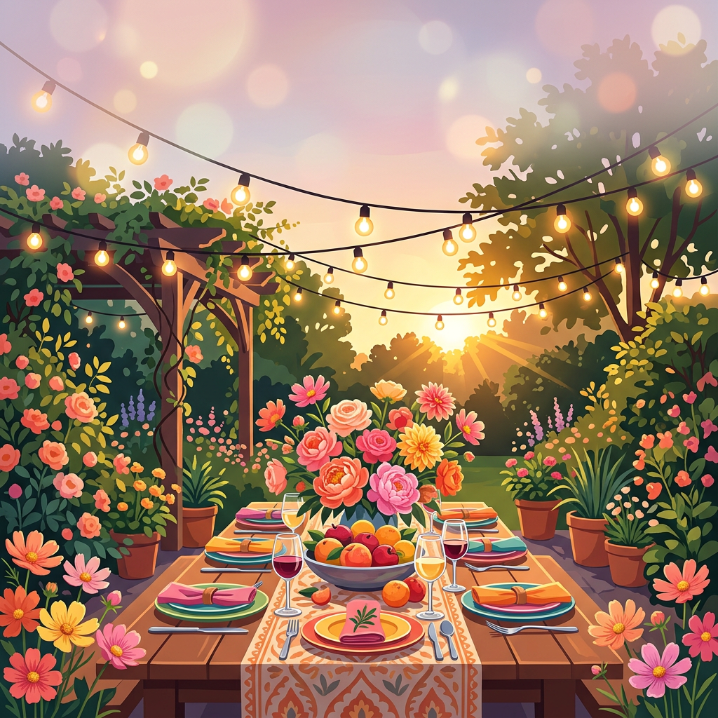 Summer Dinner Party Garden preview