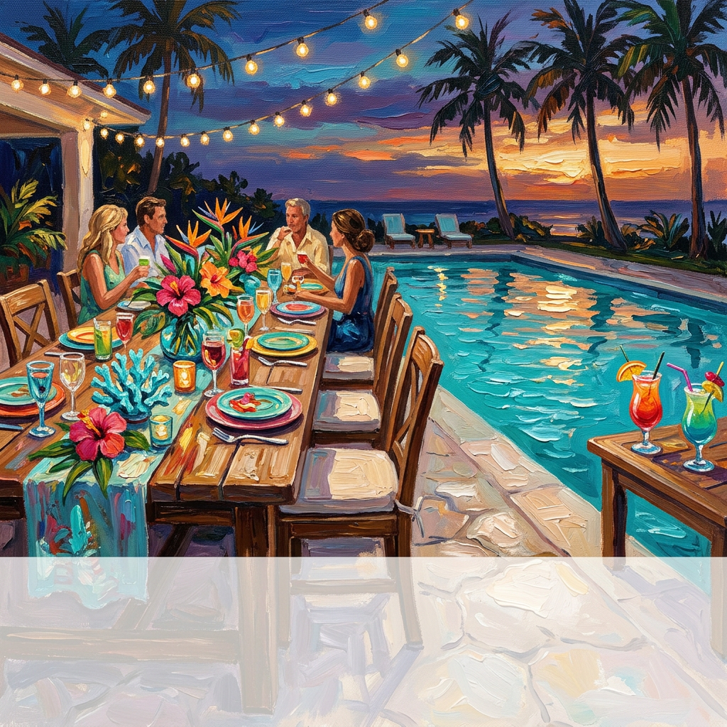 Summer Dinner Party Pool preview