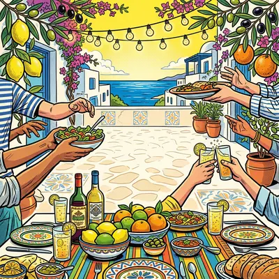 Summer Dinner Party Citrus preview