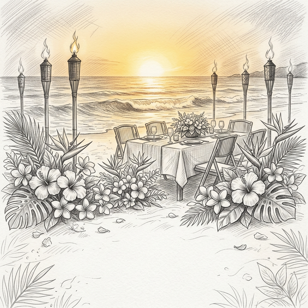 Summer Dinner Party Beach preview