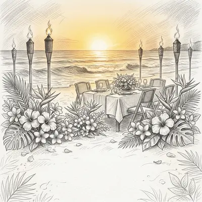 Summer Dinner Party Beach preview