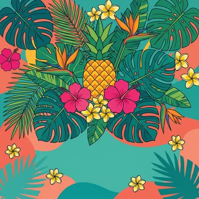 Summer Dinner Party Tropical preview