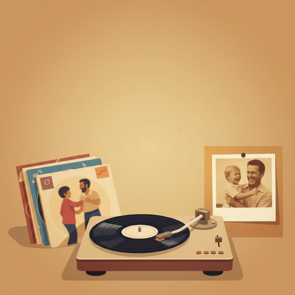 Vinyl Records Dad preview