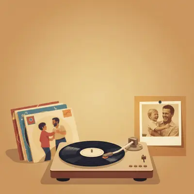 Vinyl Records Dad preview