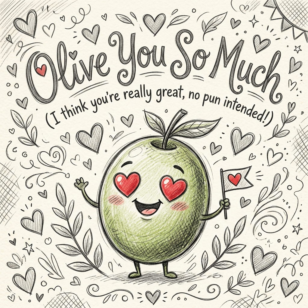 Funny Valentine Food Pun preview