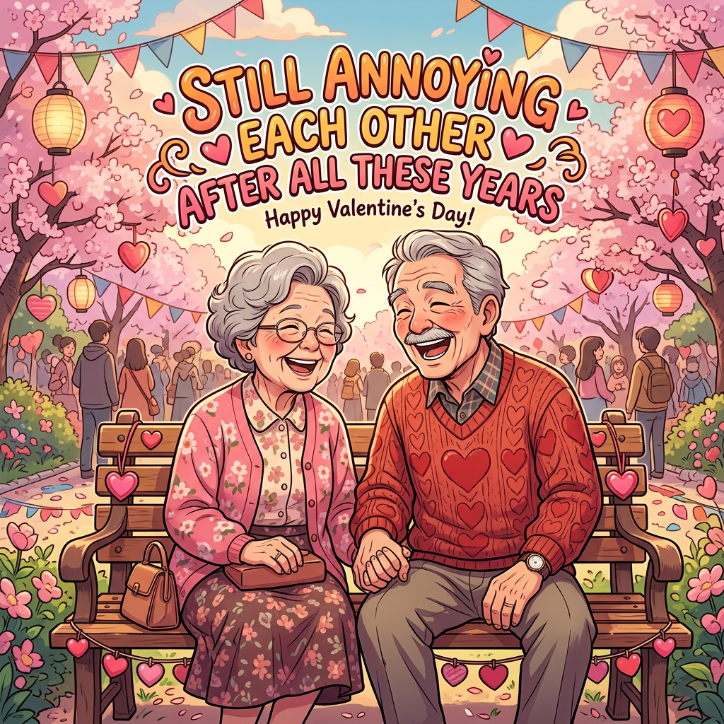 Funny Valentine Old Couple preview