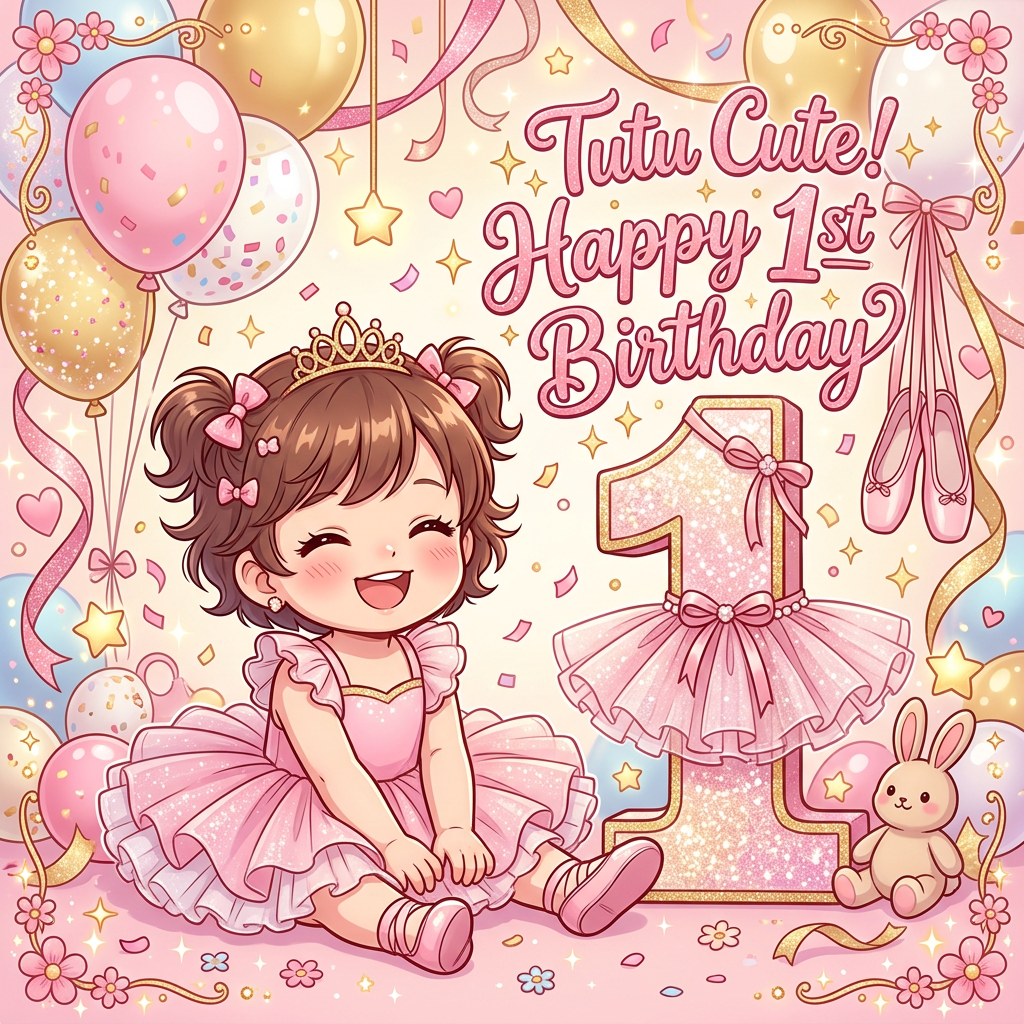 1st Birthday Tutu Cute preview