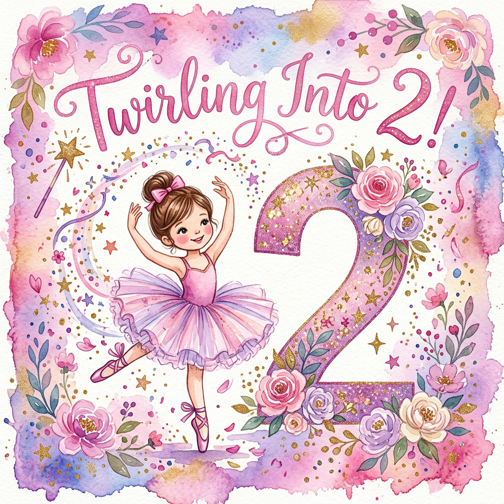 2nd Birthday Ballerina preview