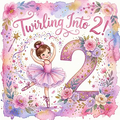 2nd Birthday Ballerina preview