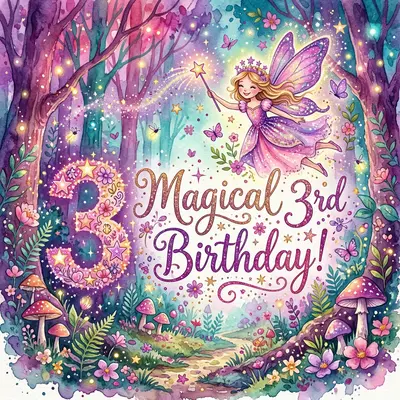 3rd Birthday Fairy Princess preview