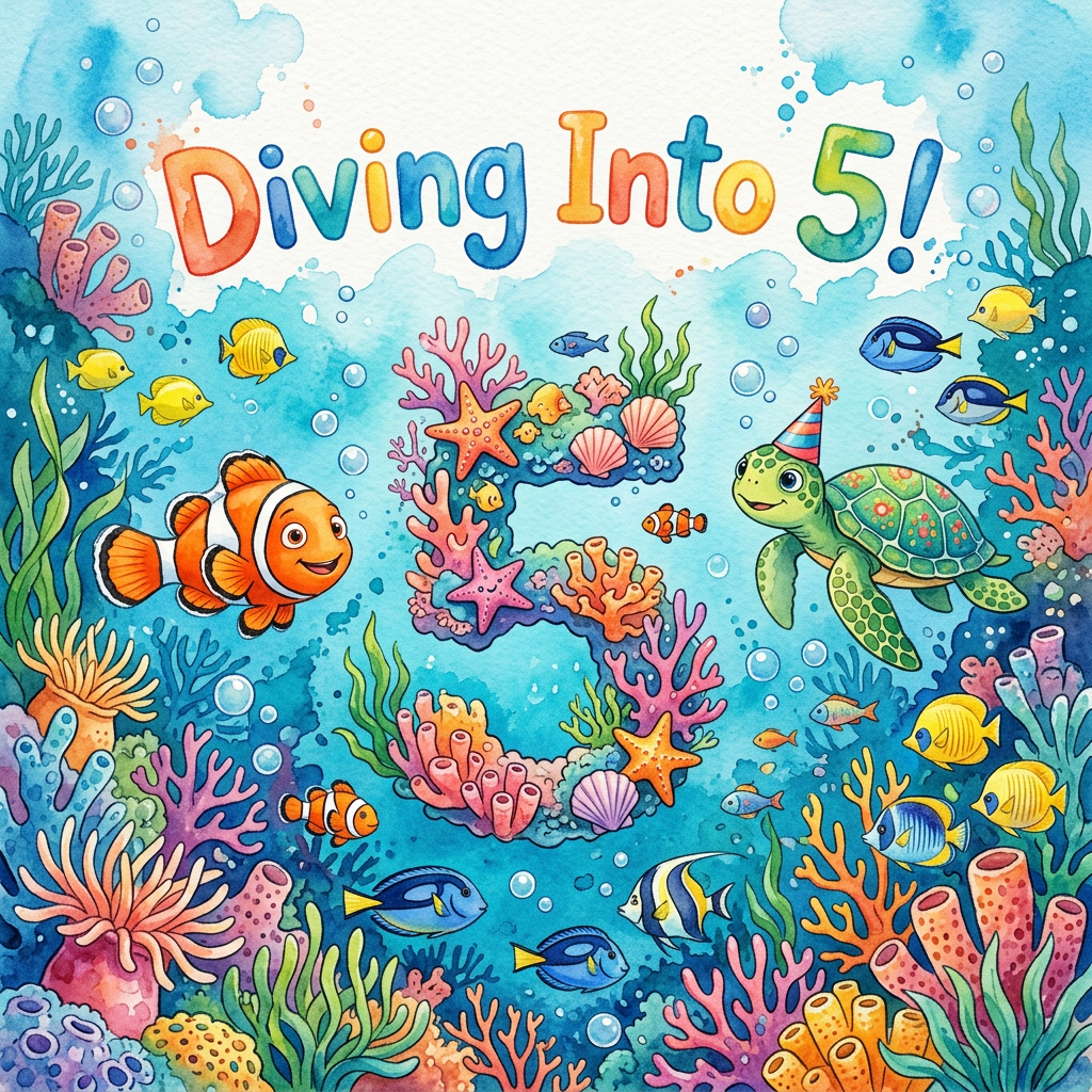 5th Birthday Underwater Ocean preview