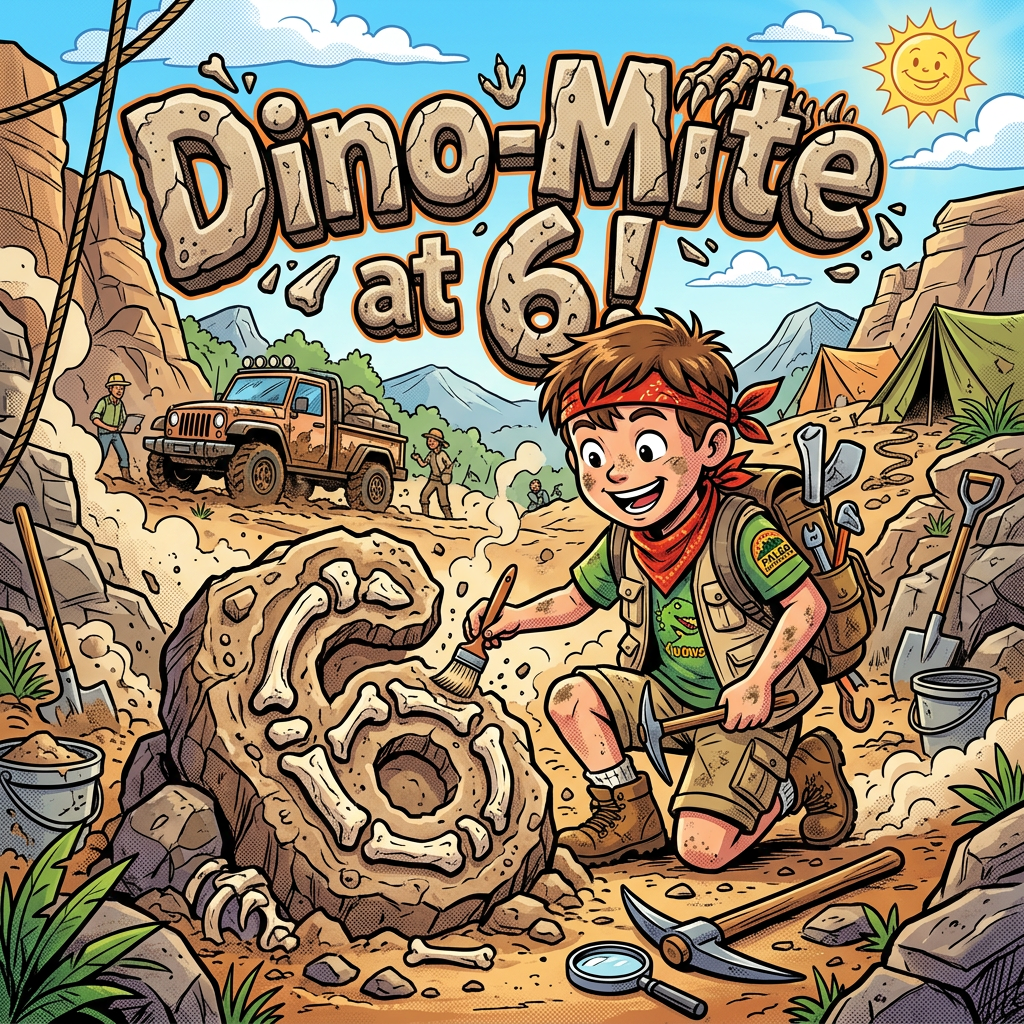 6th Birthday Dinosaur Explorer preview
