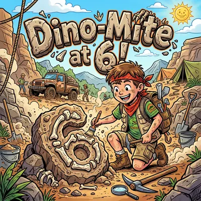6th Birthday Dinosaur Explorer preview