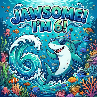 6th Birthday Shark Week preview