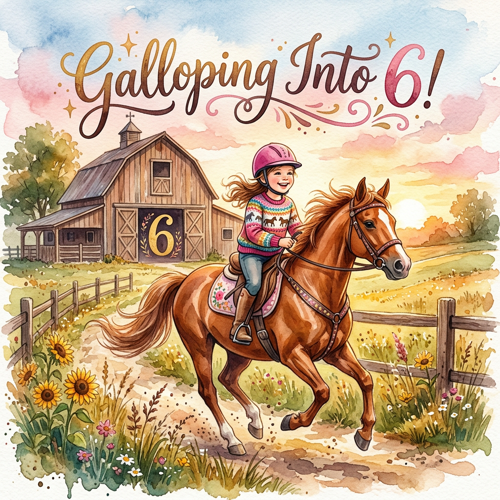 6th Birthday Horse Rider preview