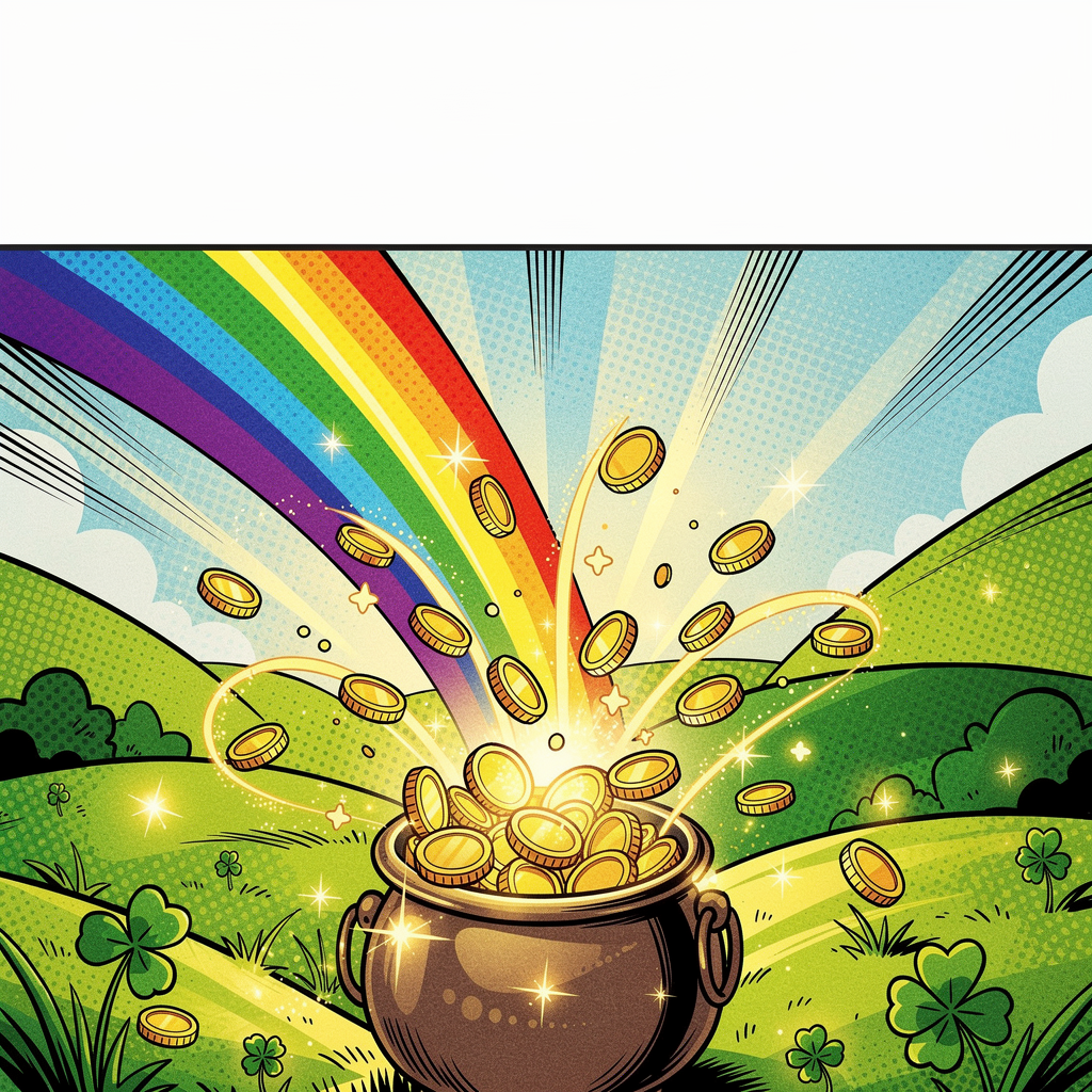 Rainbow Gold Pot preview