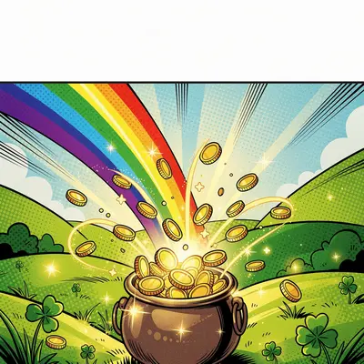 Rainbow Gold Pot preview