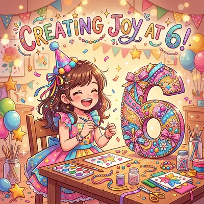 6th Birthday Craft Queen preview