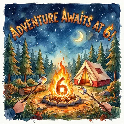 6th Birthday Camping Adventure preview