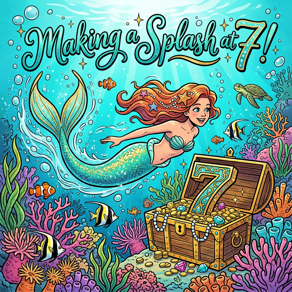7th Birthday Mermaid Cove preview