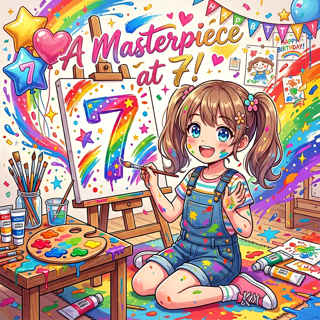 7th Birthday Art Gallery preview