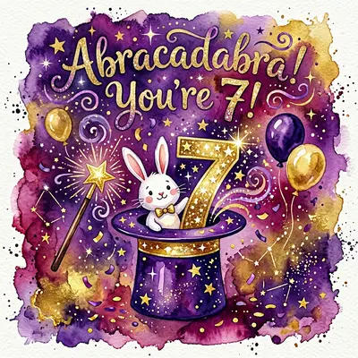 7th Birthday Magic Show preview