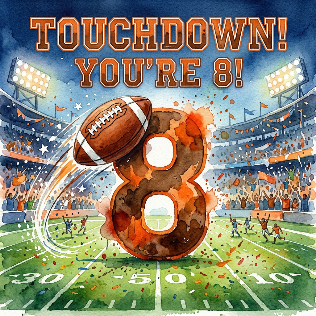 8th Birthday Football Champion preview