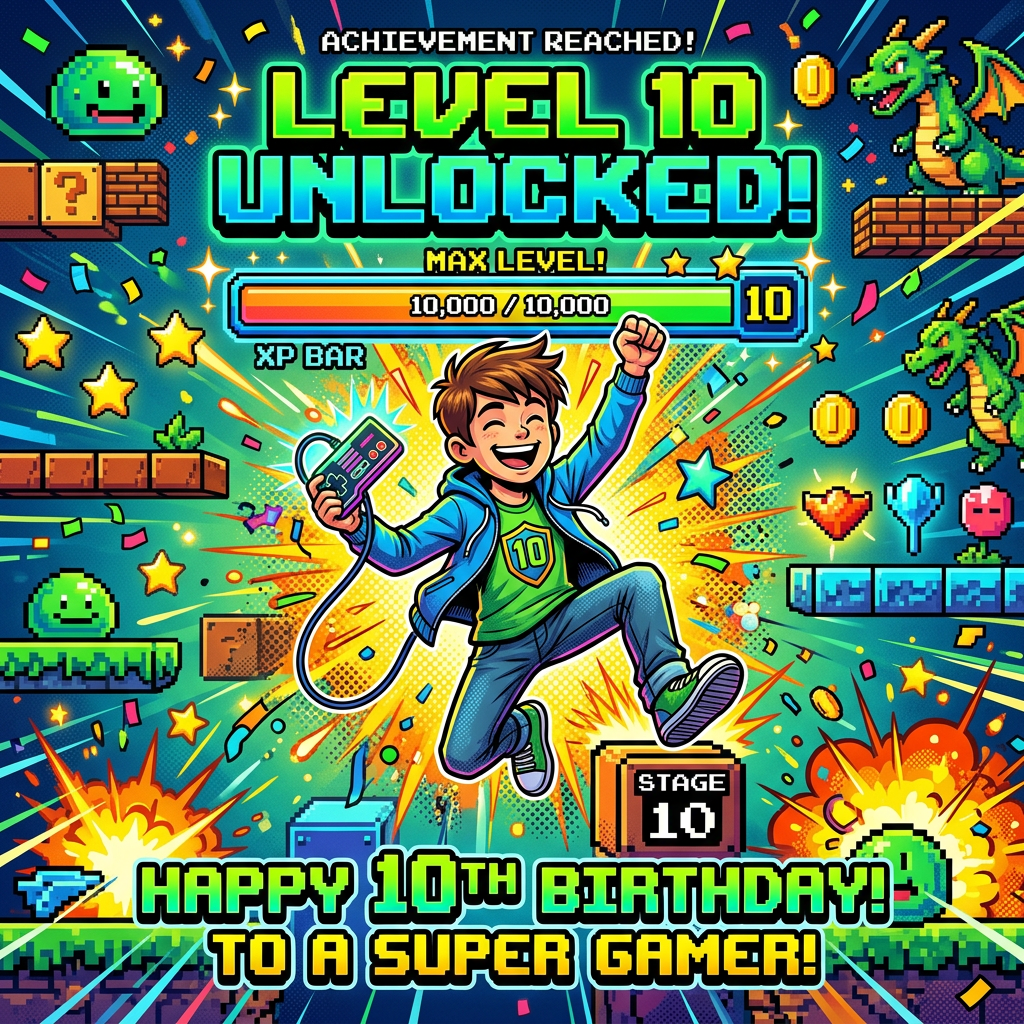 10th Birthday Gaming Level Up preview